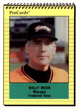 1991 ProCards #2381 Wally Moon Front