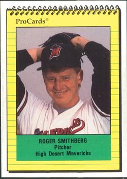 1991 ProCards #2394 Roger Smithberg Front