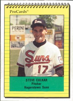 1991 ProCards #2449 Steve Culkar Front