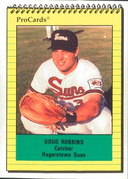 1991 ProCards #2460 Doug Robbins Front