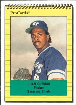 1991 ProCards #2476 Juan Guzman Front