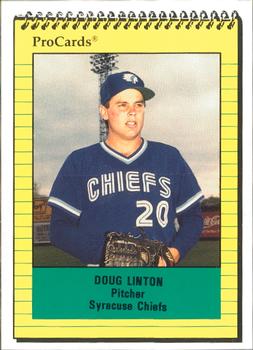 1991 ProCards #2478 Doug Linton Front