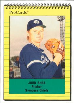 1991 ProCards #2480 John Shea Front