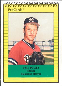 1991 ProCards #2565 Dale Polley Front
