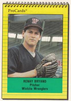 1991 ProCards #2591 Renay Bryand Front
