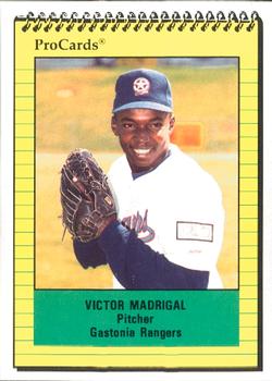 1991 ProCards #2685 Victor Madrigal Front