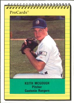1991 ProCards #2686 Keith McGough Front