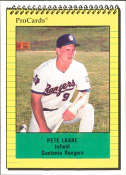 1991 ProCards #2694 Pete Laake Front