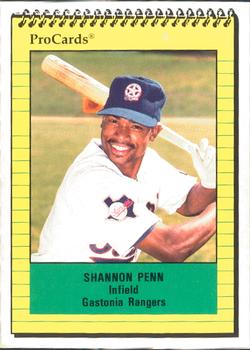 1991 ProCards #2698 Shannon Penn Front