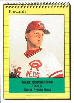 1991 ProCards #2710 Mark Borcherding Front