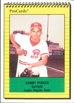 1991 ProCards #2733 Danny Perozo Front