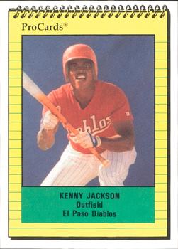 1991 ProCards #2761 Kenny Jackson Front