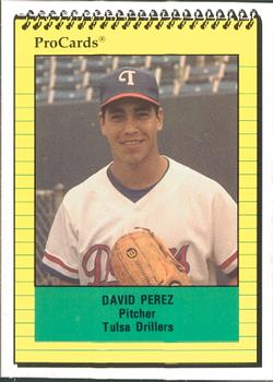 1991 ProCards #2770 David Perez Front