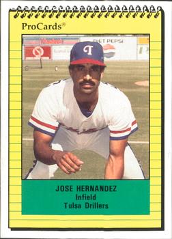 1991 ProCards #2780 Jose Hernandez Front
