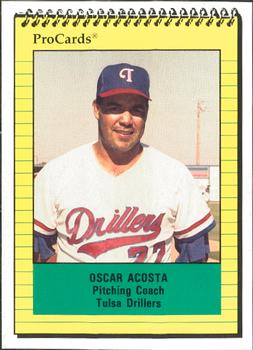 1991 ProCards #2789 Oscar Acosta Front
