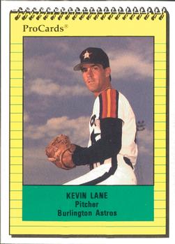 1991 ProCards #2797 Kevin Lane Front