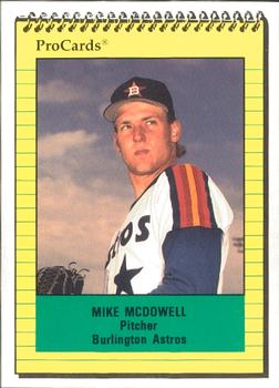 1991 ProCards #2798 Mike McDowell Front