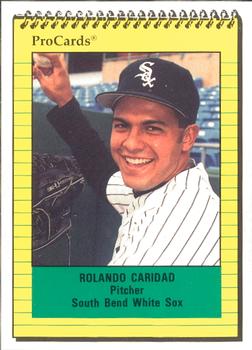 1991 ProCards #2851 Rolando Caridad Front