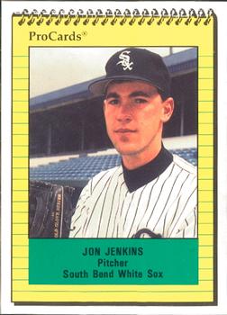 1991 ProCards #2853 Jon Jenkins Front