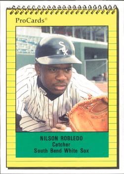 1991 ProCards #2860 Nilson Robledo Front