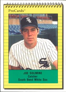 1991 ProCards #2861 Joe Solimine Front