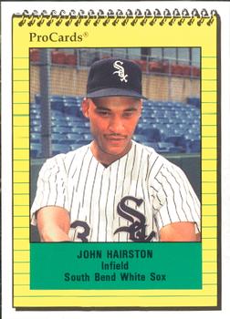 1991 ProCards #2863 John Hairston Front