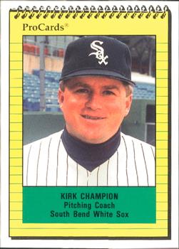 1991 ProCards #2874 Kirk Champion Front