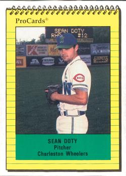 1991 ProCards #2879 Sean Doty Front