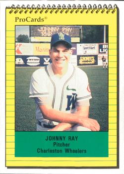 1991 ProCards #2885 Johnny Ray Front