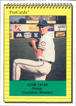 1991 ProCards #2888 Kevin Tatar Front