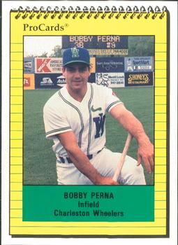 1991 ProCards #2895 Bobby Perna Front