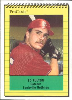 1991 ProCards #2916 Ed Fulton Front