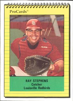 1991 ProCards #2918 Ray Stephens Front