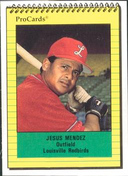 1991 ProCards #2930 Jesus Mendez Front