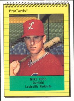 1991 ProCards #2931 Mike Ross Front