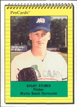 1991 ProCards #2935 Bobby Aylmer Front