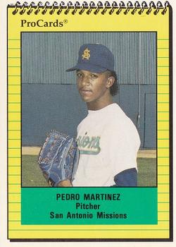 1991 ProCards #2971 Pedro Martinez Front