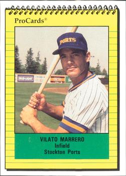 1991 ProCards #3041 Vilato Marrero Front