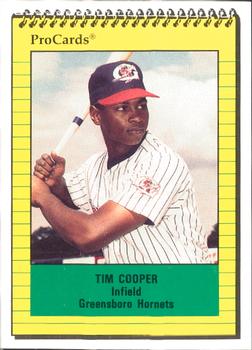1991 ProCards #3064 Tim Cooper Front