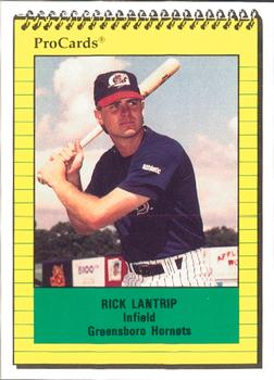 1991 ProCards #3066 Rick Lantrip Front