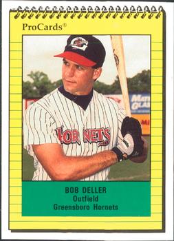 1991 ProCards #3071 Bob Deller Front