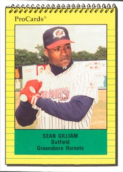1991 ProCards #3073 Sean Gilliam Front