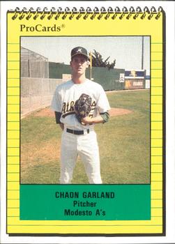 1991 ProCards #3080 Chaon Garland Front