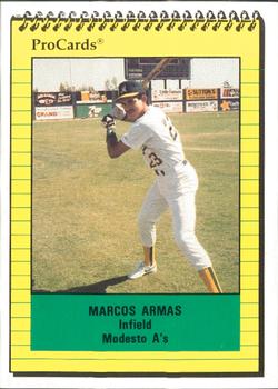 1991 ProCards #3093 Marcos Armas Front