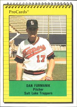 1991 ProCards #3203 Dan Furmanik Front
