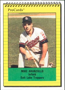 1991 ProCards #3215 Mike Aranzullo Front