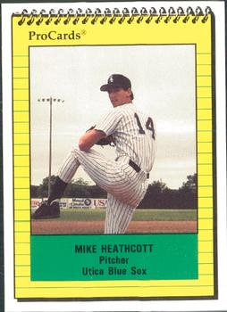 1991 ProCards #3235 Mike Heathcott Front