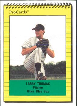 1991 ProCards #3240 Larry Thomas Front