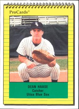 1991 ProCards #3242 Dean Haase Front