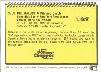 1991 ProCards #3258 Bill Ballou Back